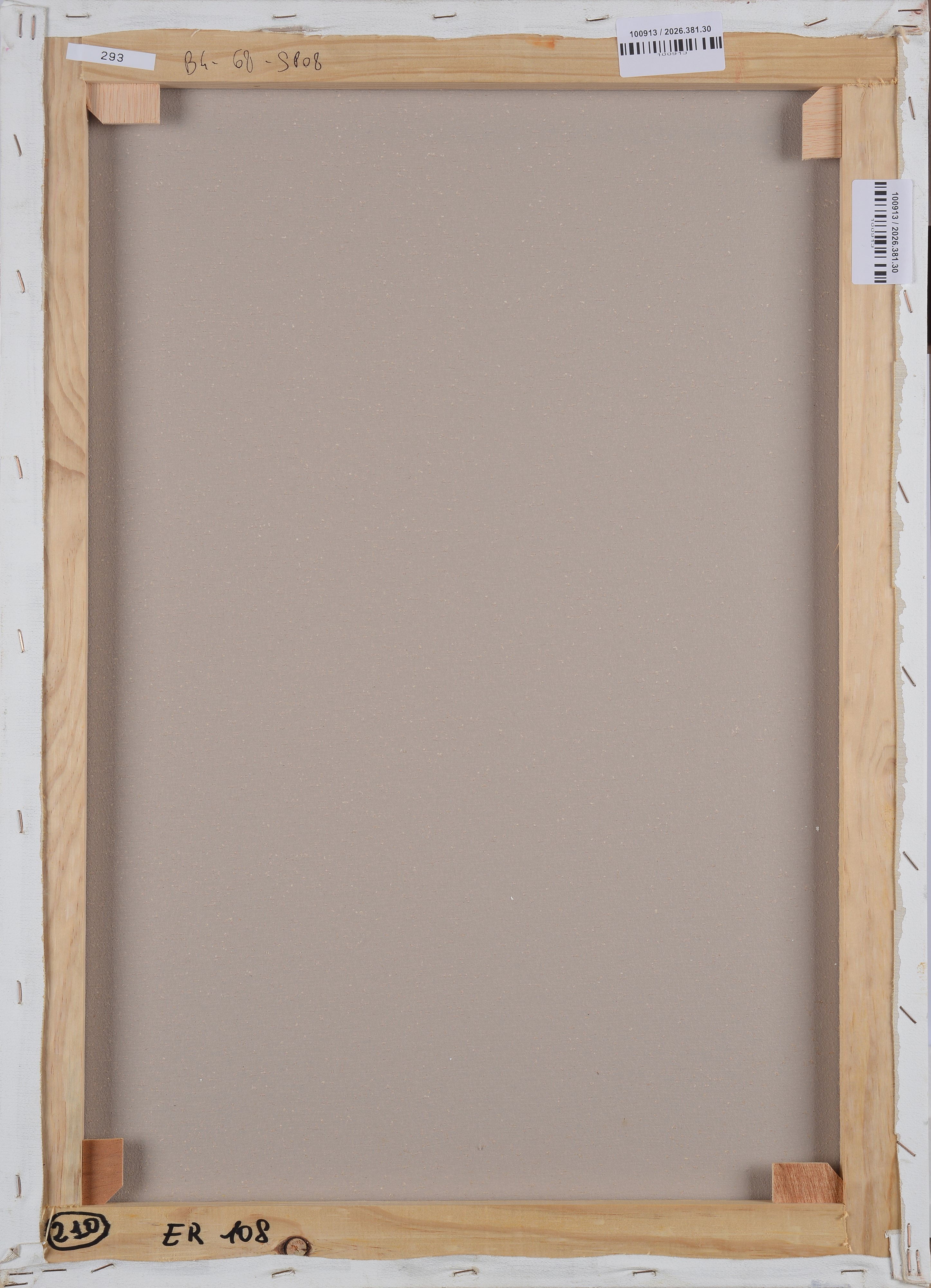 Gastone Breddo - Senza titolo, olio su tela (cm 70x50)
