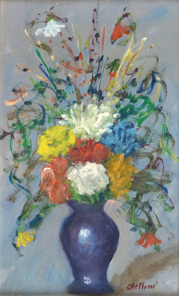 Anonimo, XX sec. - Vaso di fiori