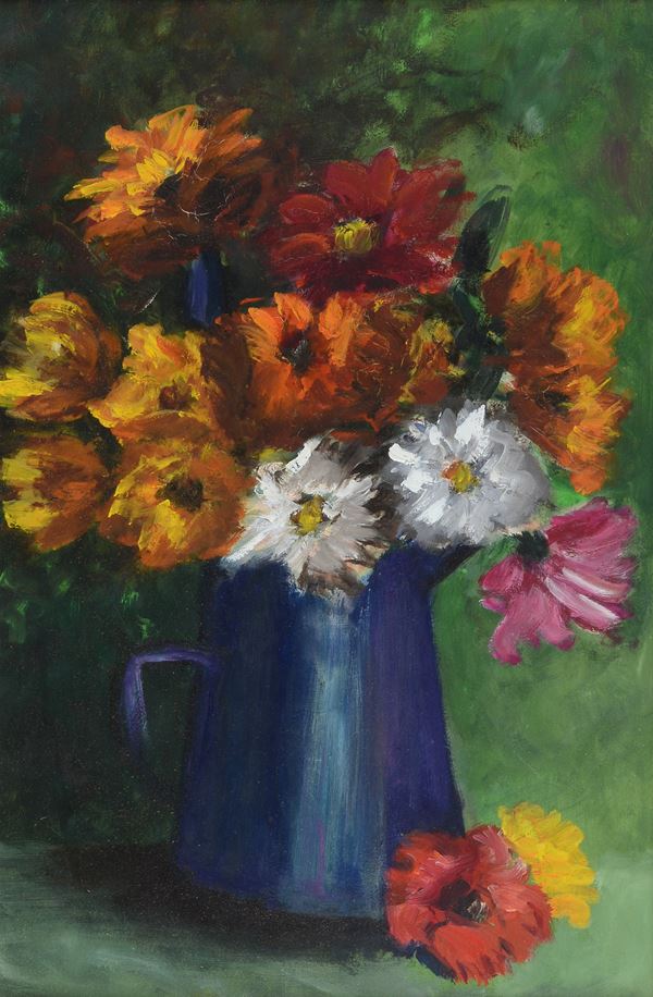 Anonimo, XX sec. - Vaso di fiori