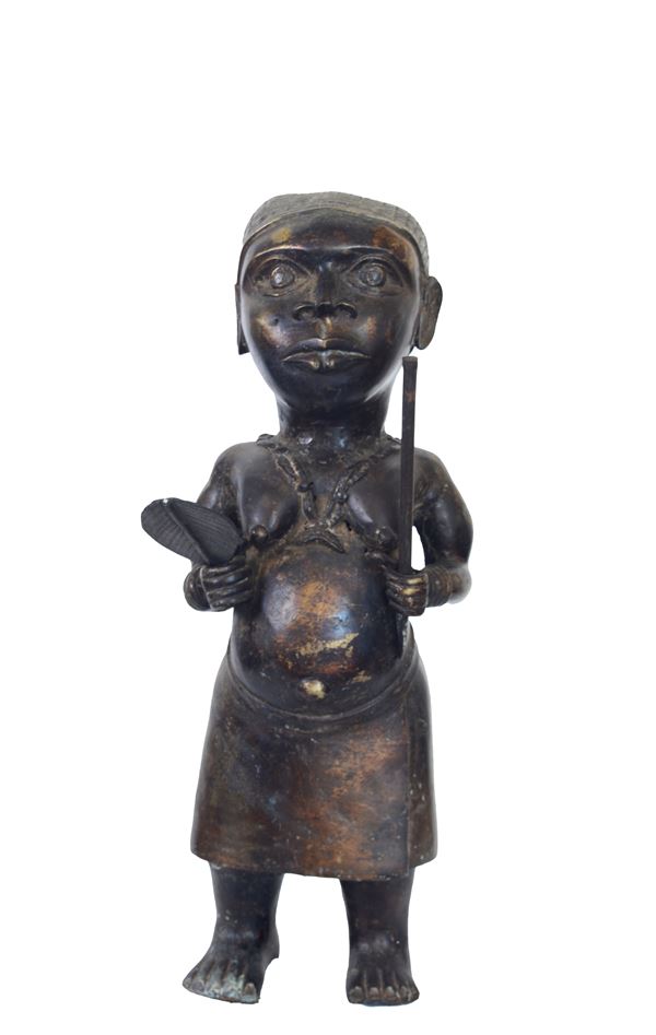 Piccola figura di guardiana 