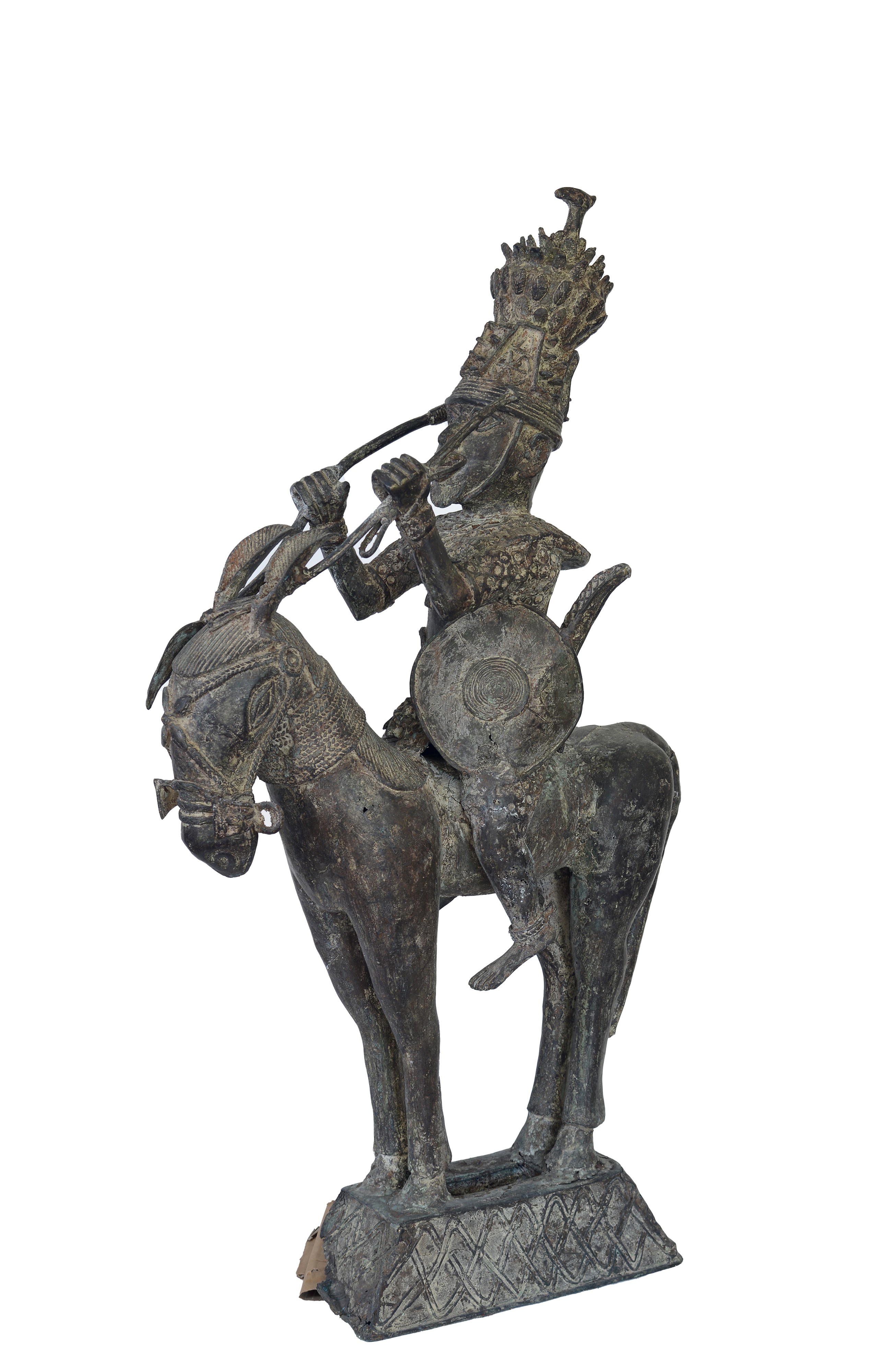Scultura in bronzo, Cavaliere cerimoniale