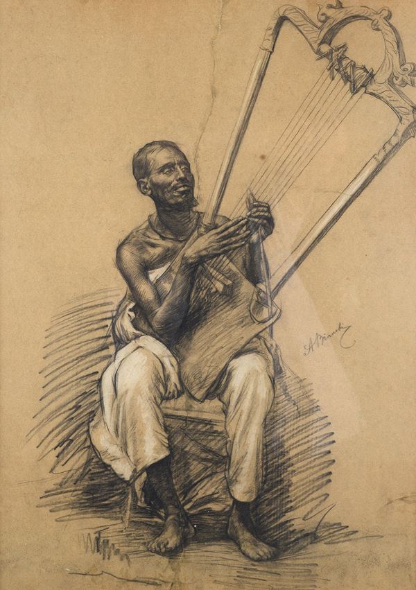 Alberto Bianchi - Suonatore di arpa