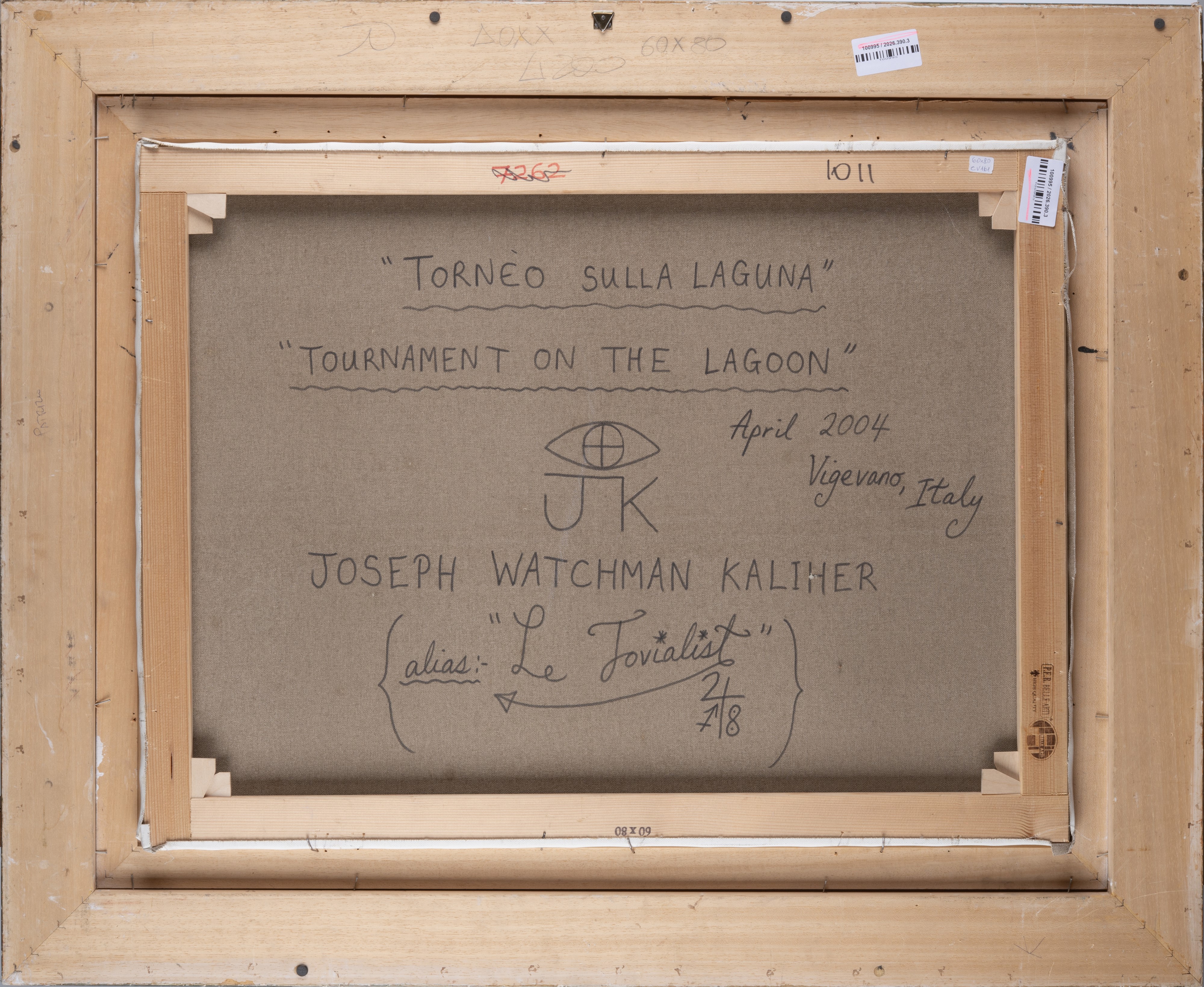 Joseph Kaliher - Torneo sulla laguna