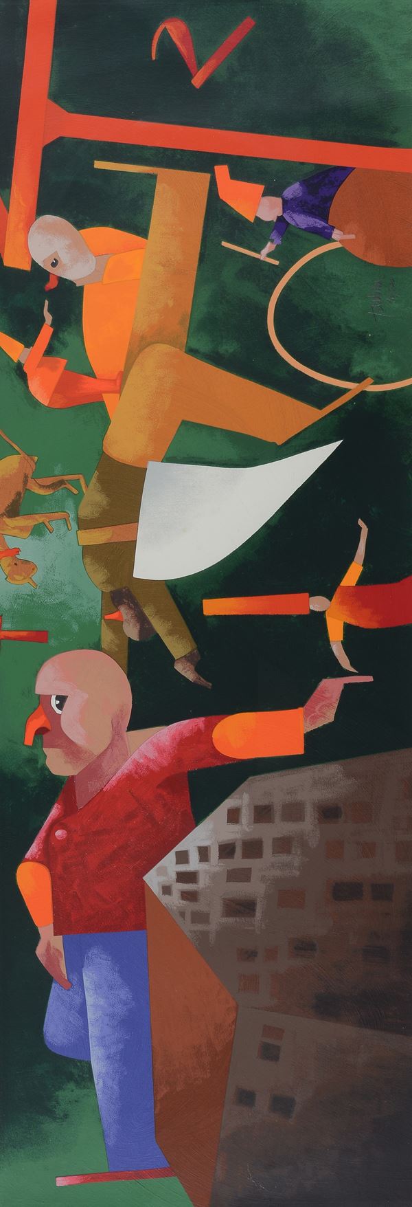 Emilio Tadini - Senza titolo