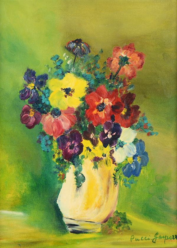 Anonimo, XX sec. - Vaso di fiori