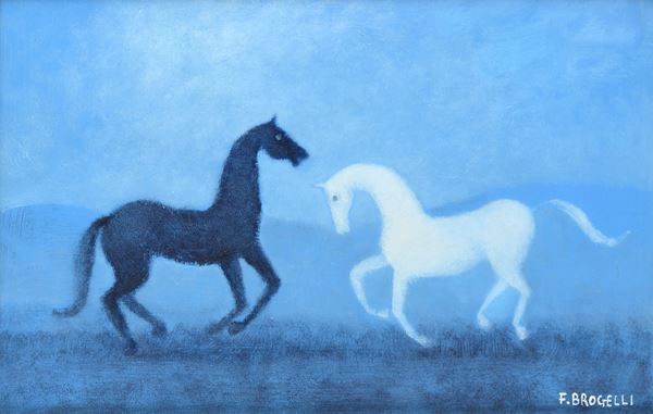 Franco Brogelli - Cavalli bradi