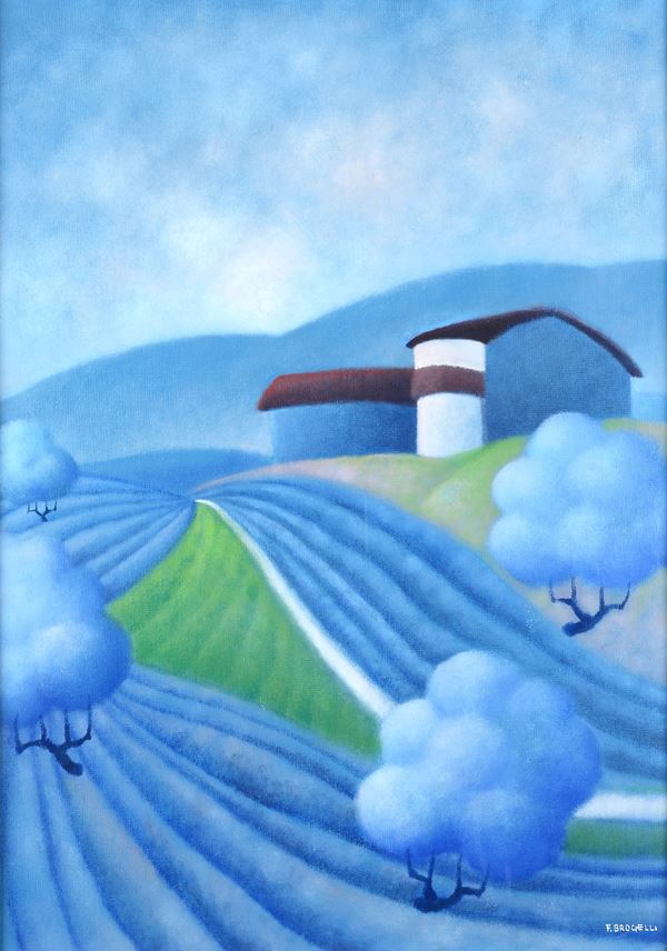 Franco Brogelli - Mattino in toscana