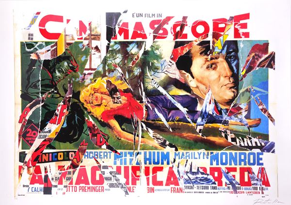 Mimmo Rotella - La Magnifica Preda