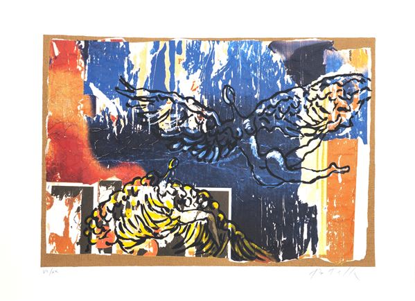 Mimmo Rotella - L'angelo cattivo