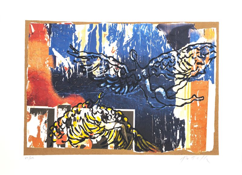 Mimmo Rotella - L'angelo cattivo