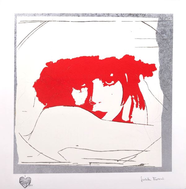 Giosetta Fioroni - "Doppio Liberty" Rosso