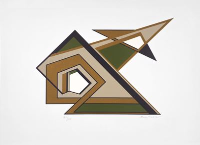 Serigrafia non figurativa (anni Settanta)