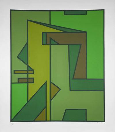 Senza titolo, serigrafia (anni 70)