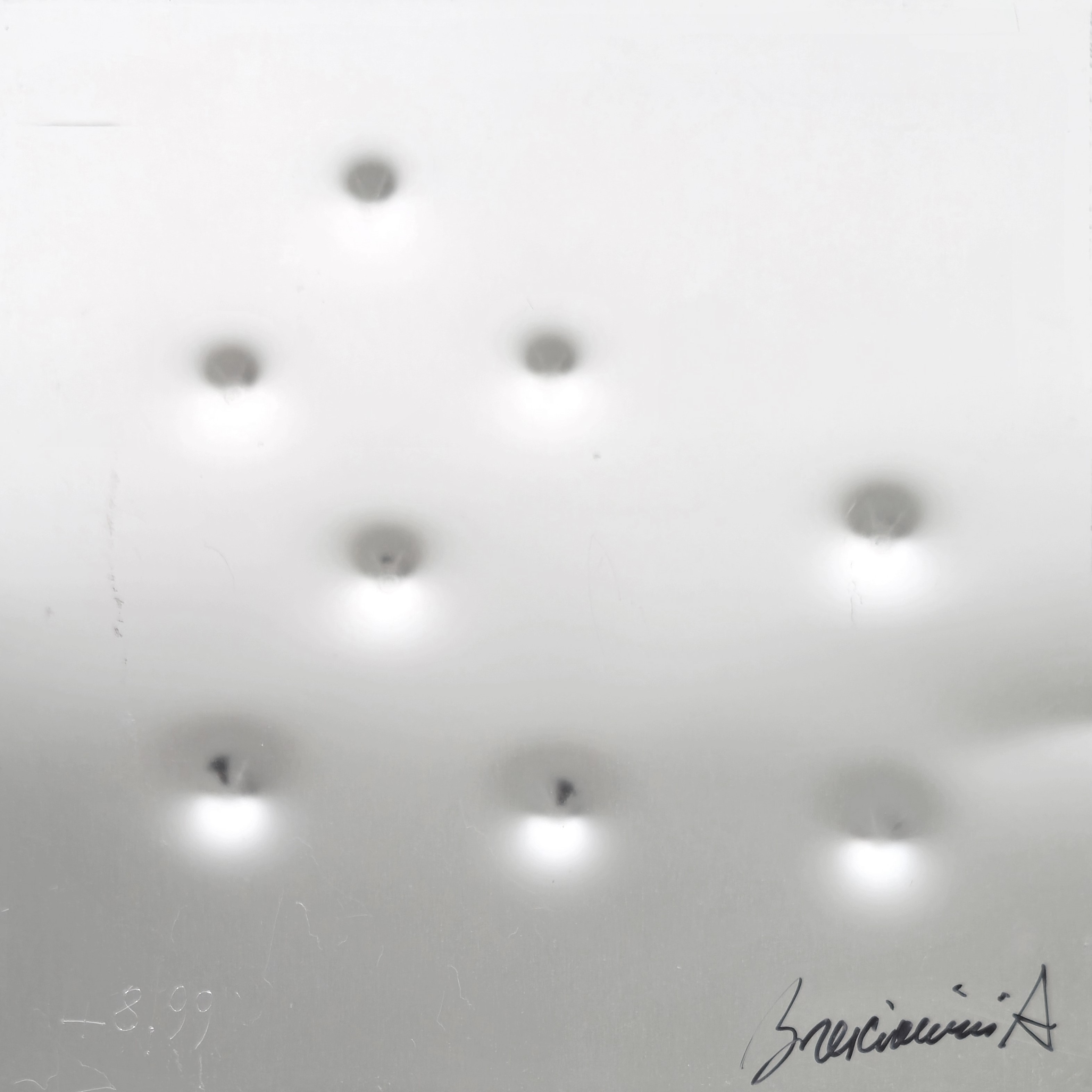 Angelo Brescianini - Senza titolo (multiplo in alluminio cromato)
