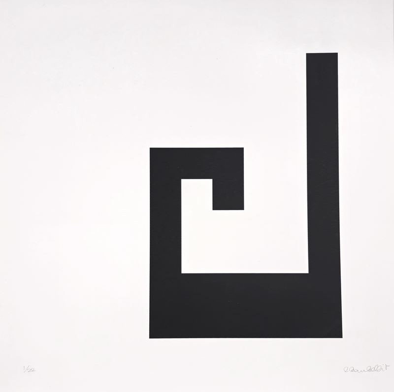 Lanfranco Bombelli - Serigrafia su carta (1998), cm 50x50
