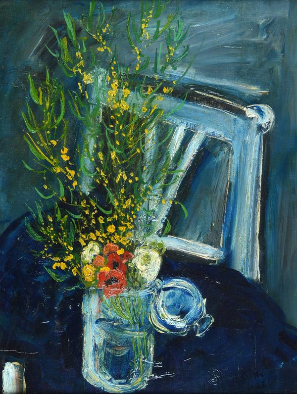 Guido Pajetta - Vaso con fiori