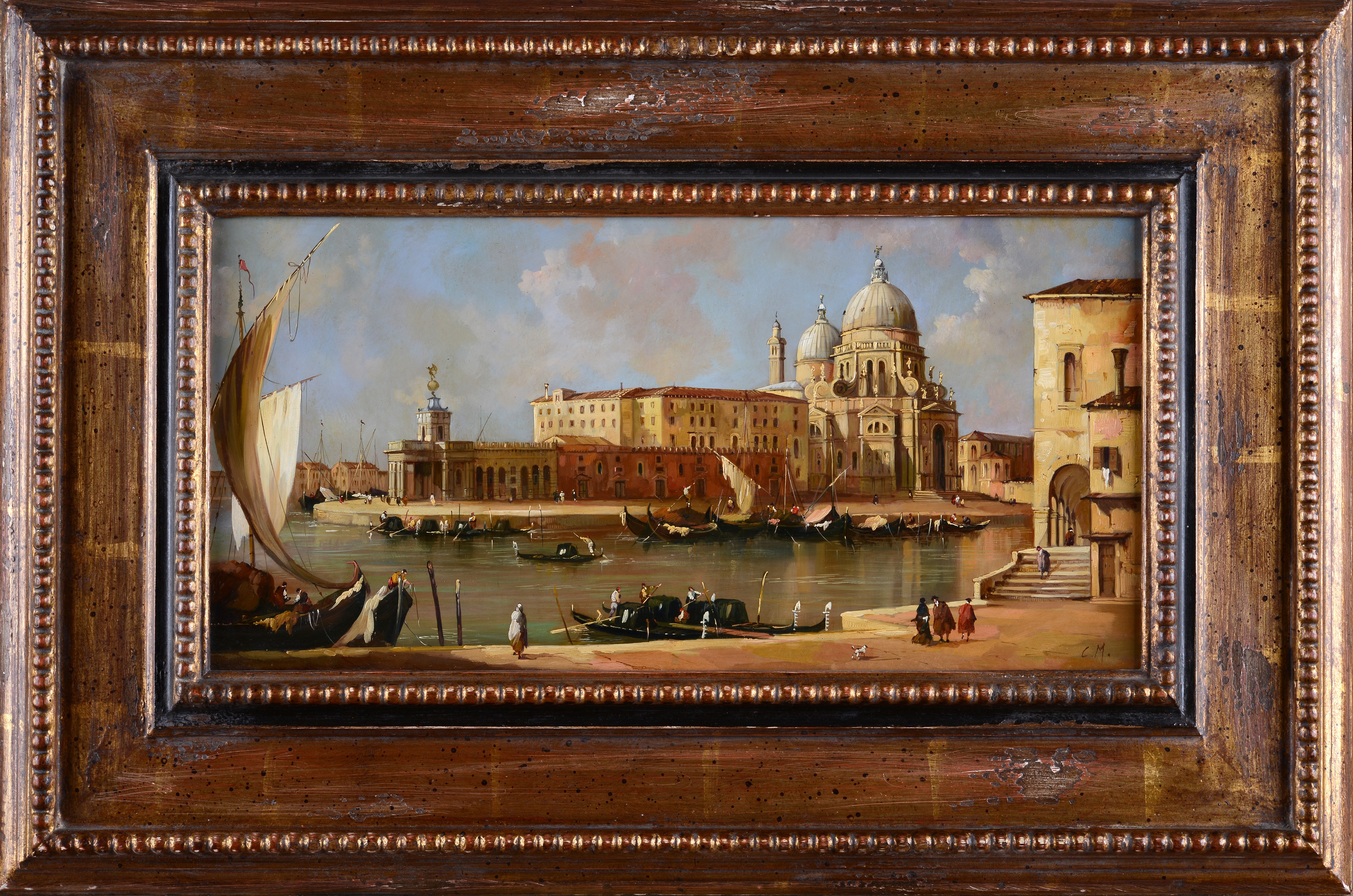 Anonimo, XX Sec. - Anonimo del XX secolo, Venezia, olio su rame