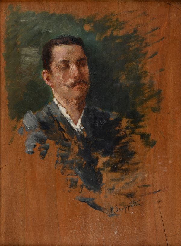 Pietro Scoppetta - Autoritratto (?)