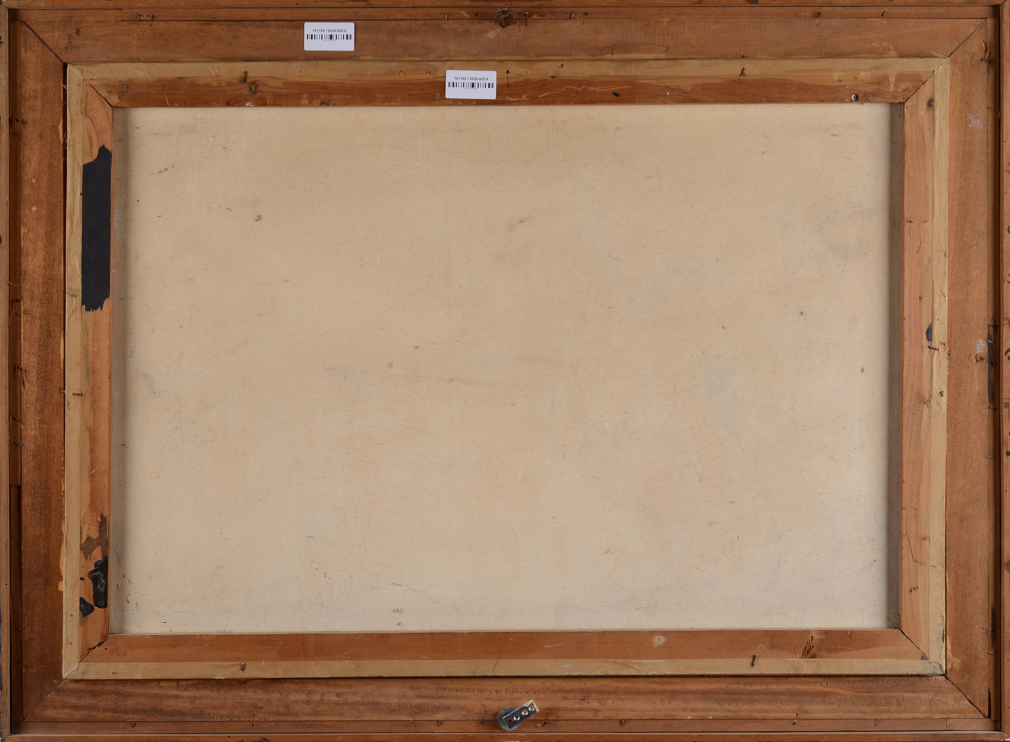 Alfredo Nannoni - Senza titolo, olio su tela