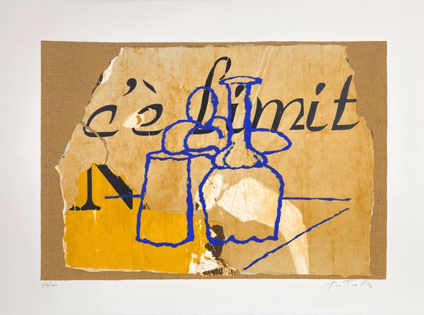 Mimmo Rotella - Senza titolo