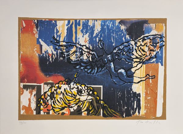 Mimmo Rotella - L'Angelo Cattivo