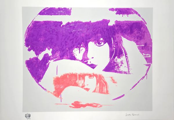 Giosetta Fioroni - Doppio Liberty Light Purple