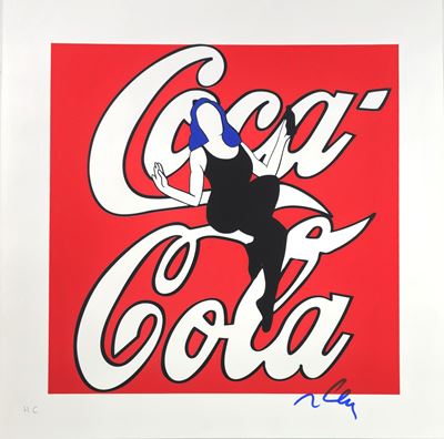 Senza titolo (serigrafia su cartoncino, esemplare H.C.)