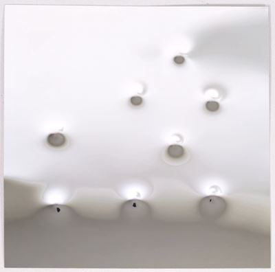 Senza titolo — multiplo in alluminio cromato