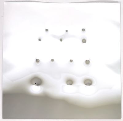 Senza Titolo (multiplo in alluminio cromato)