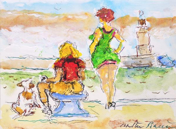 Walter Piacesi - Figure al Molo