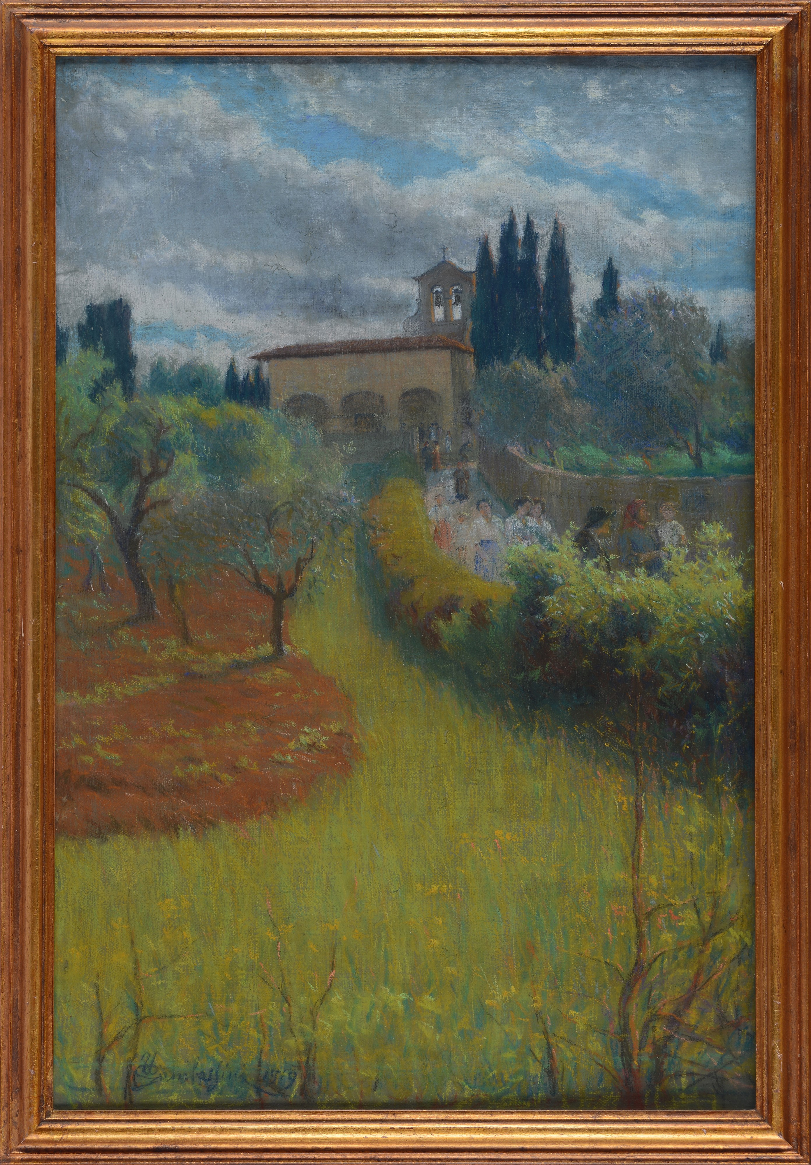 Umberto Gambassini - Uscita dalla chiesa