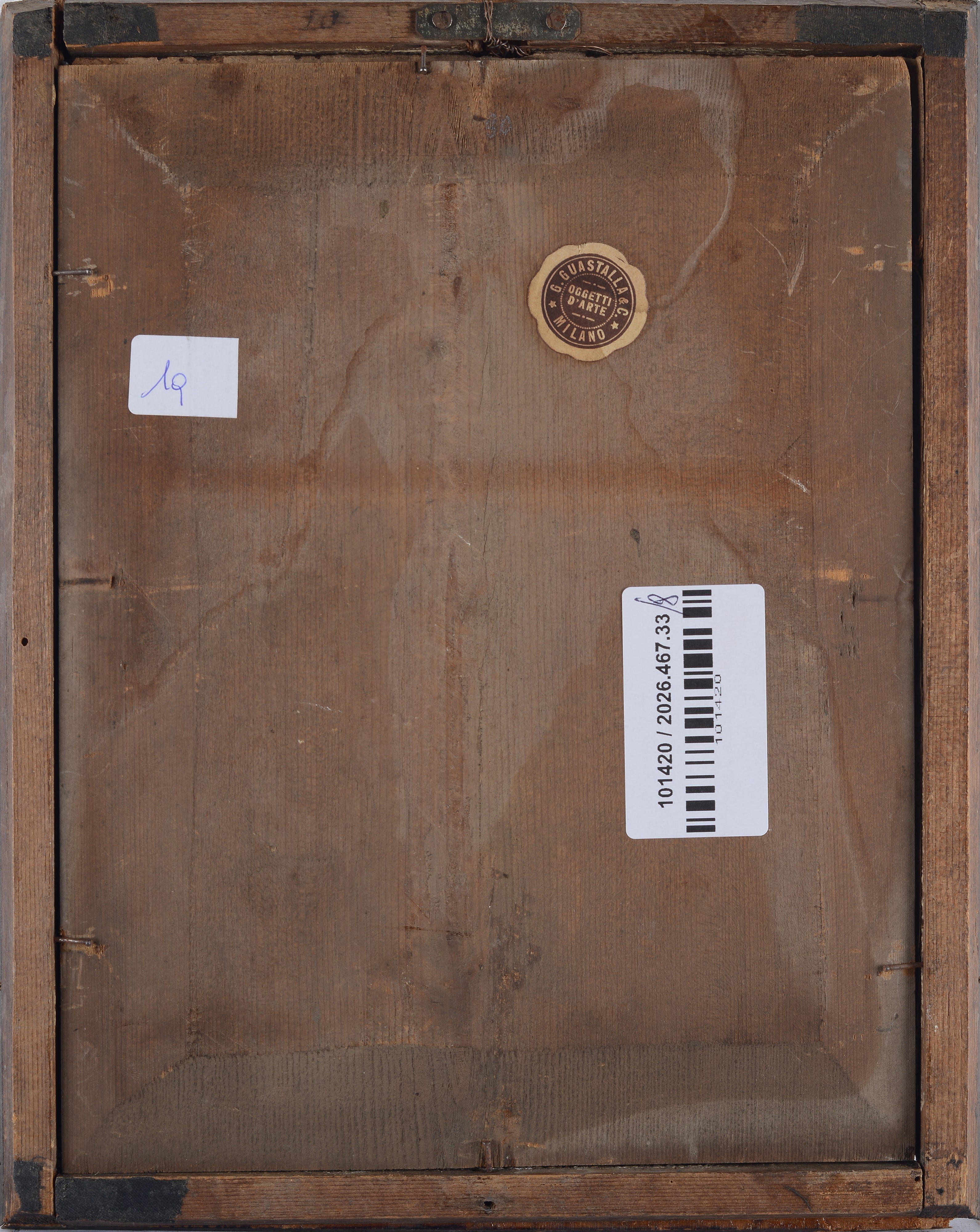 Dipinti sottovetro (8), Ritratti e paesaggi con figure, XVIII secolo