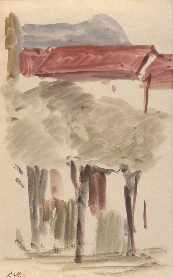Mario Marcucci - Alberi e case