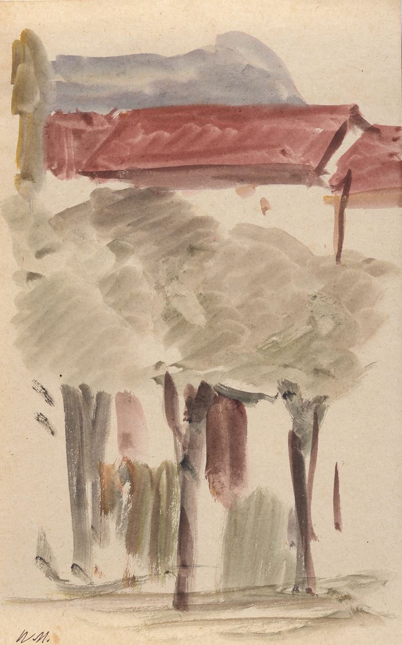 Mario Marcucci - Alberi e case