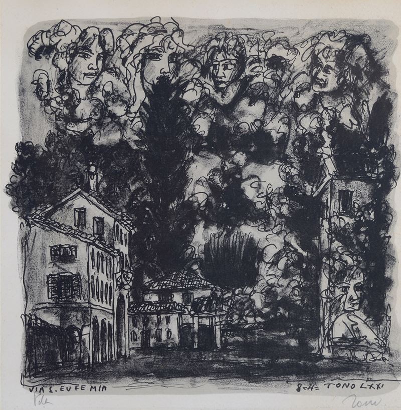 Tono Zancanaro - Via Sant'Eufemia