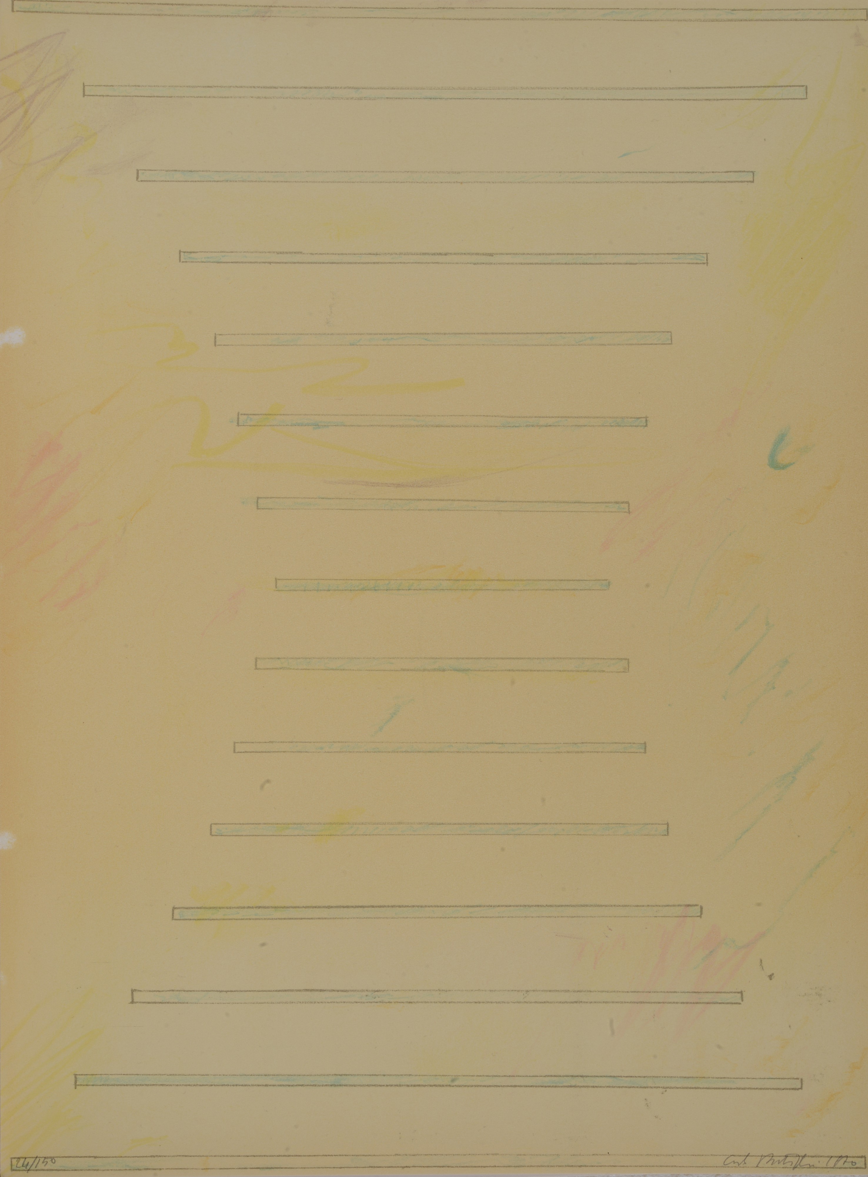 Cartella di 7 opere, Flash Art: Seven Italian Artist of the XXXV Venice Biennale, 1970