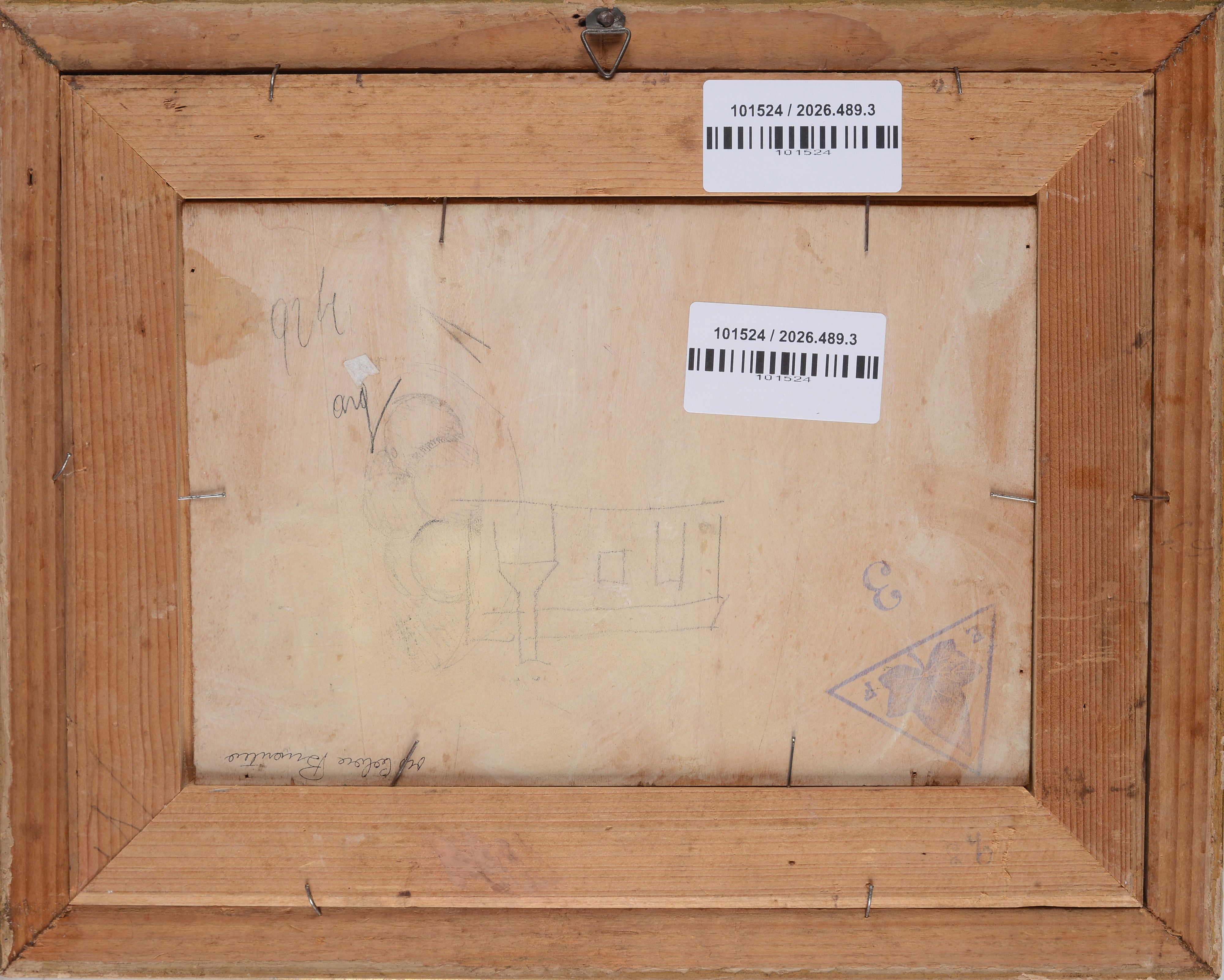 Orazio Pigato - Paesaggio, olio su tavola