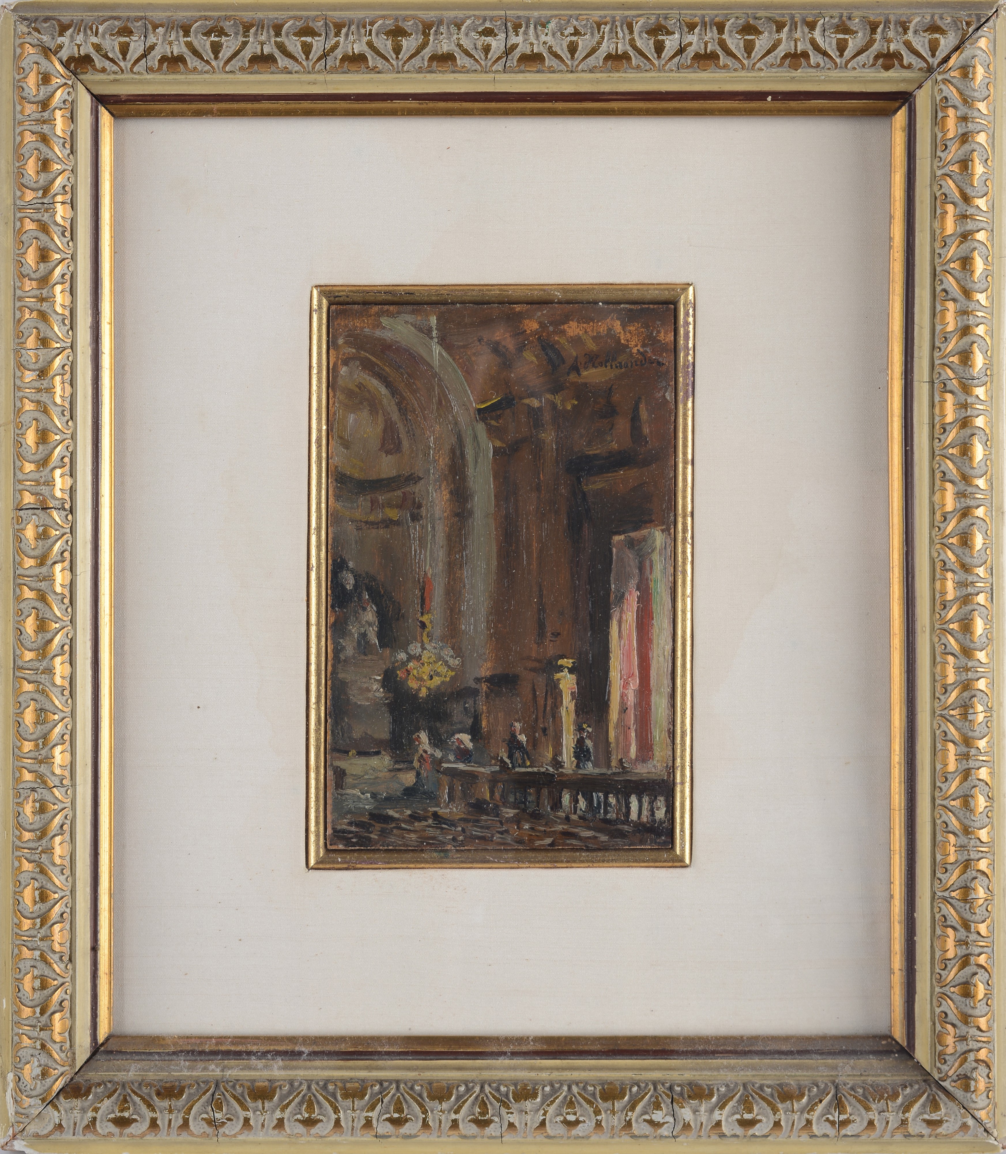 Alfonso Hollaender - Interno di Chiesa