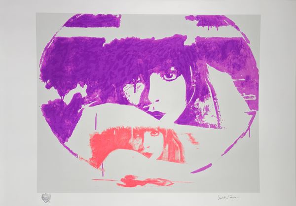 Giosetta Fioroni - Doppio Liberty Light Purple