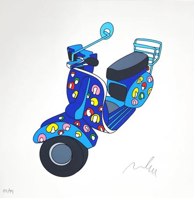 Senza titolo (serigrafia su cartoncino)