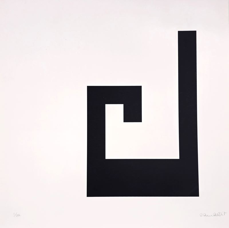 Lanfranco Bombelli - Senza titolo (serigrafia su carta) - es. 1/22