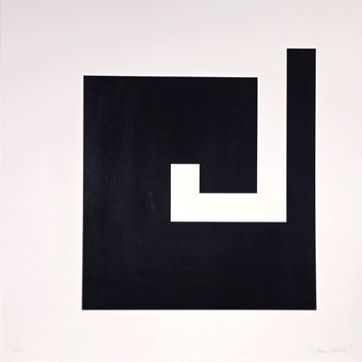 Senza titolo (serigrafia su carta, 1998)
