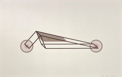 Vehicle sculptures. Wall sculptures, litografia originale firmata e numerata