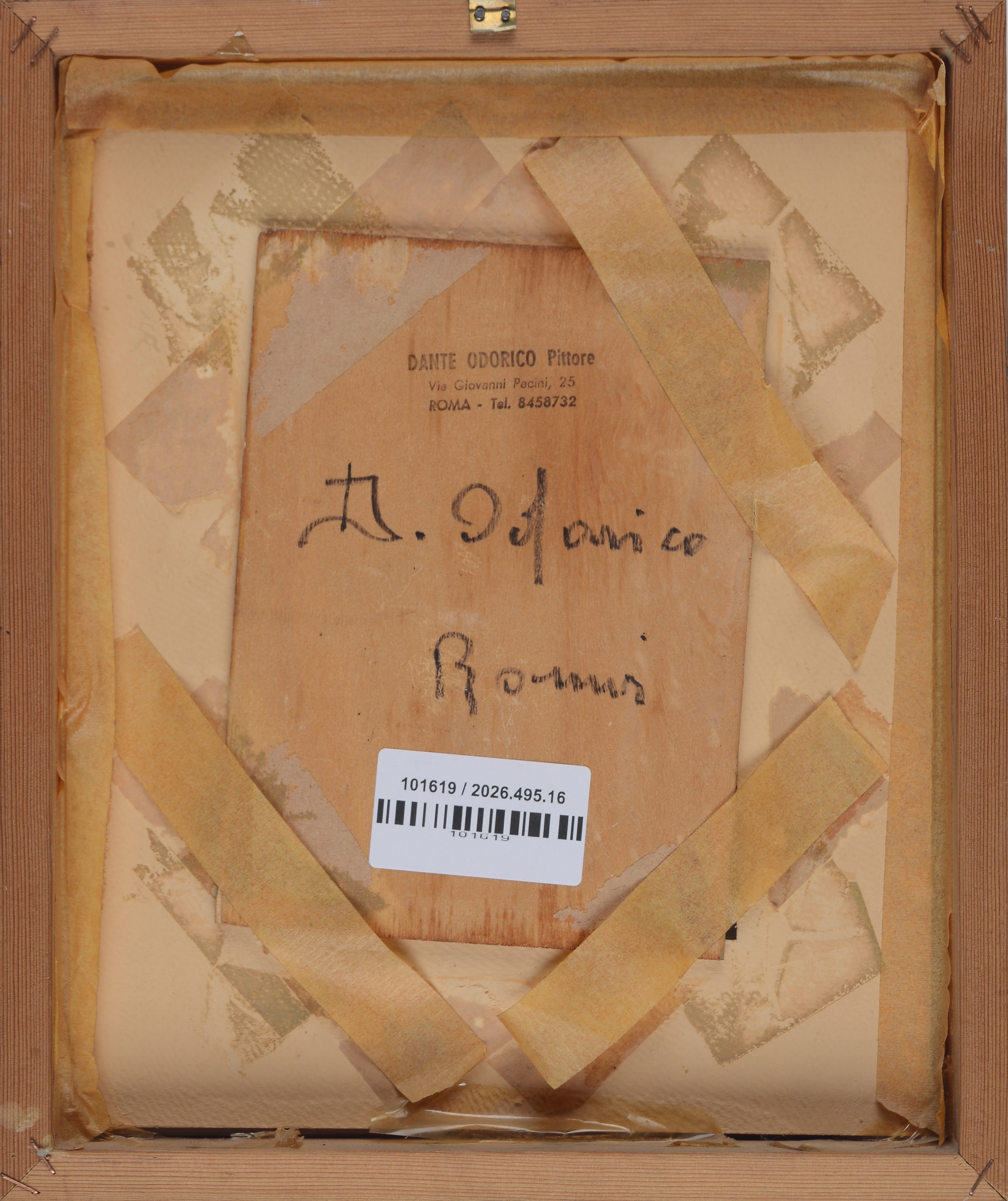 Anonimo, XX Sec. - Anonimo del XX secolo, Natura morta con cacciagione, olio su tavola