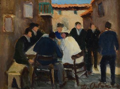Anonimo del XX secolo, Osteria