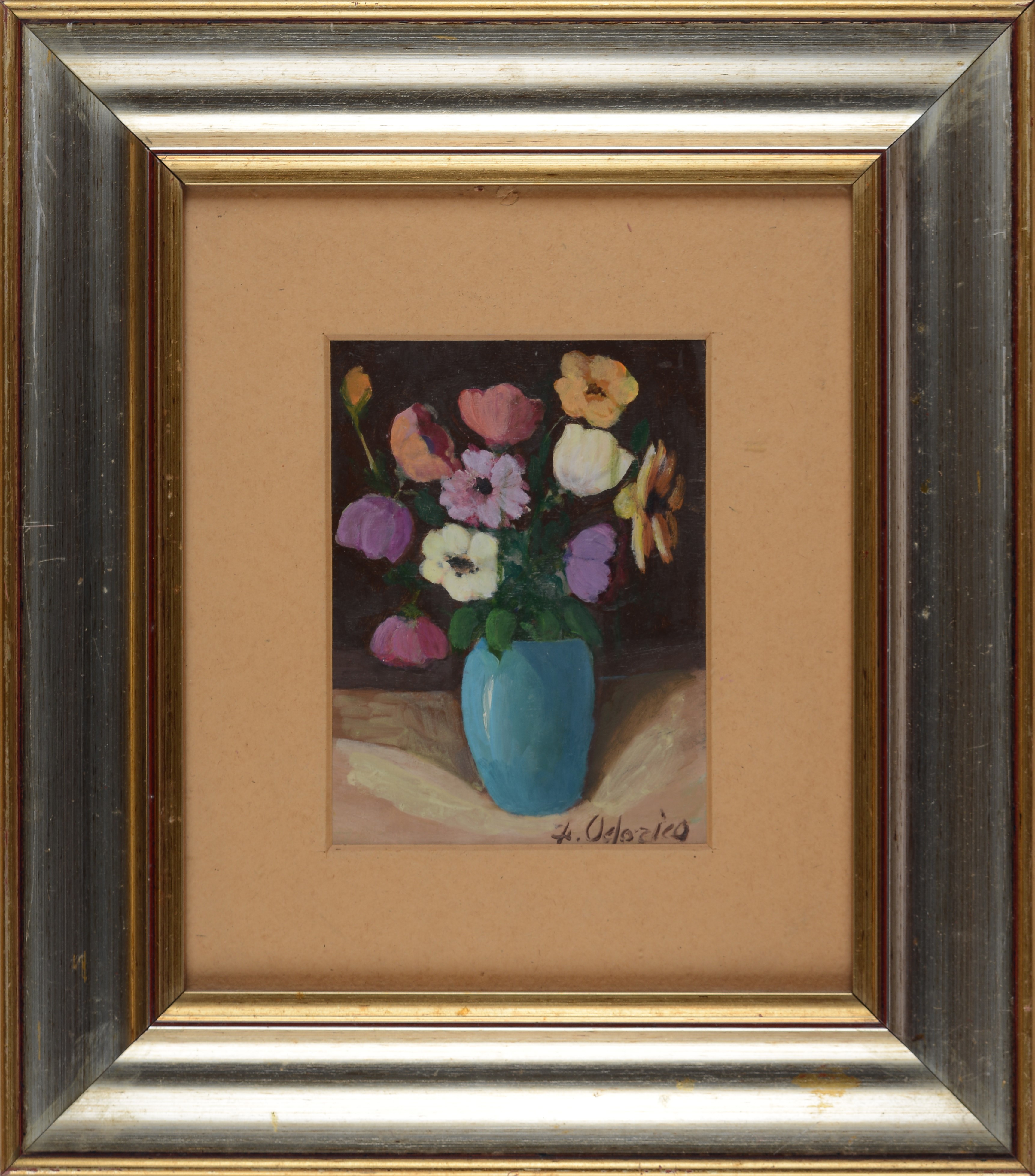 Anonimo, XX Sec. - Anonimo del XX secolo, Vaso di fiori