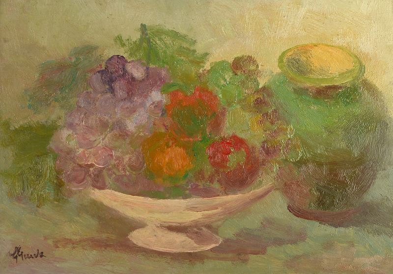 Guido Guidi - Natura morta con frutta