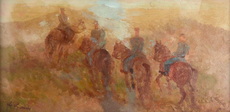 Guido Guidi - Soldati a cavallo