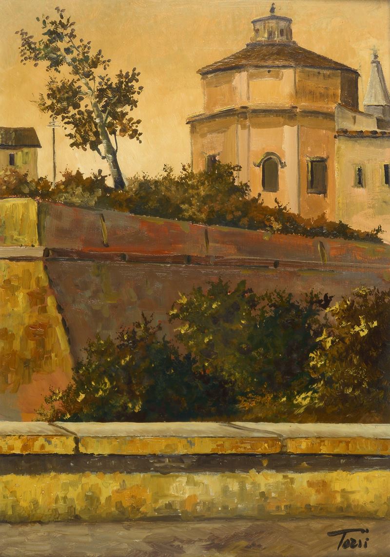 Luciano Torsi - La fortezza vista dal mio studio
