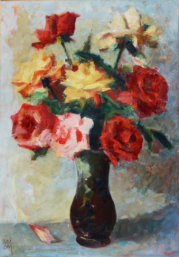 Corrado Michelozzi - Vaso di fiori